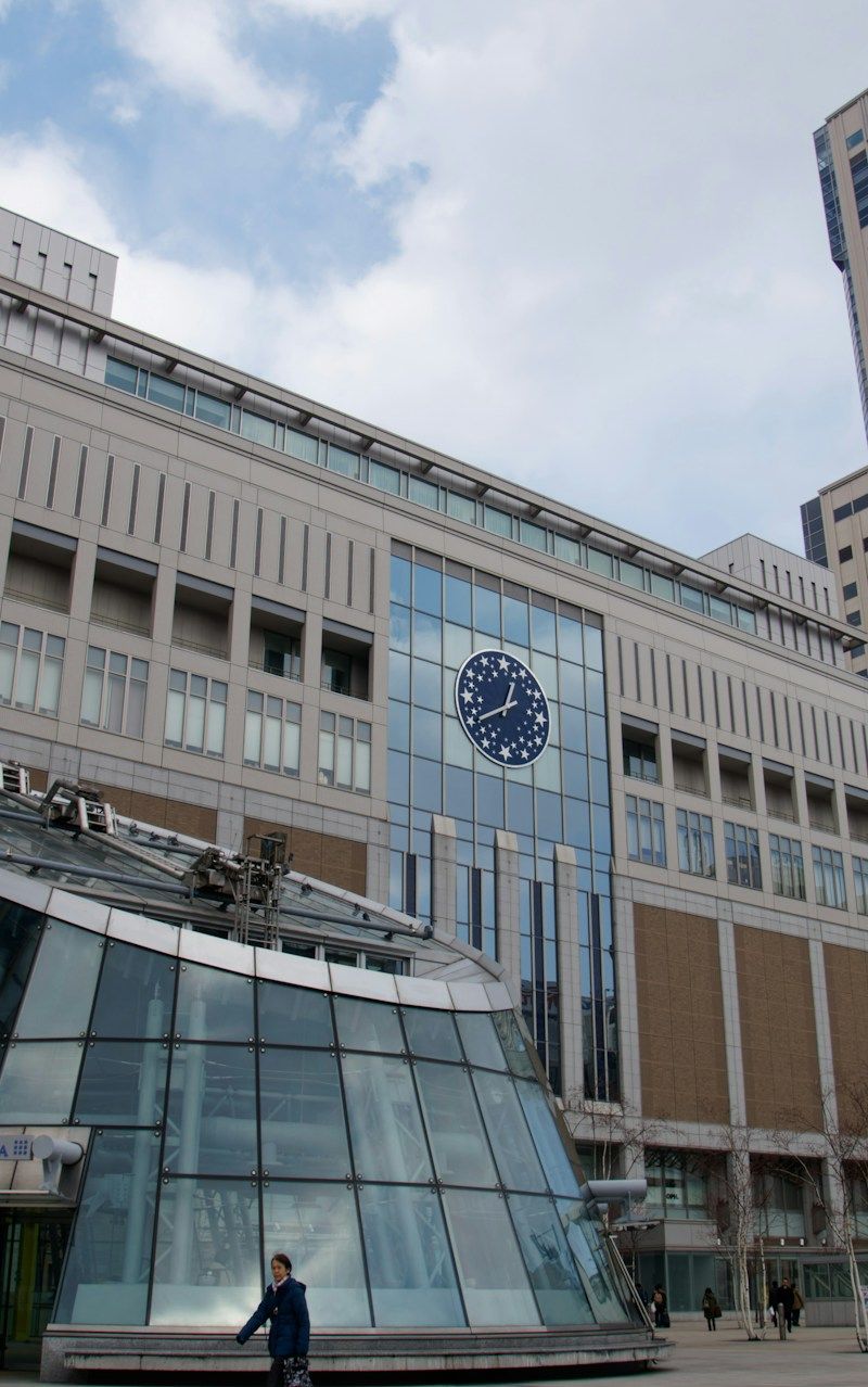 Sapporo stationsområdet